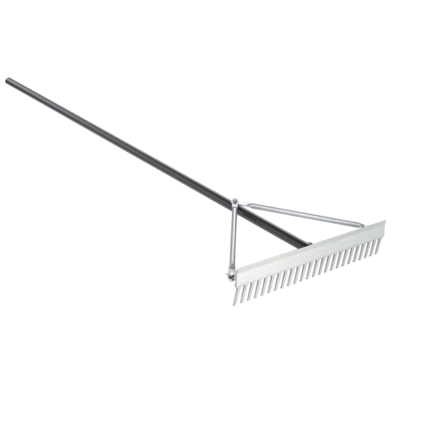 Bon Tool Bon 84-213 Yard Prep Rake, 24", 72" Aluminum Handle 84-213